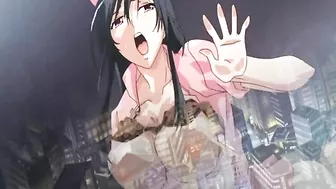 Japanese Anime Nurse Gets Dildoed in Ass and pussy