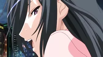 Japanese Anime Nurse Gets Dildoed in Ass and pussy