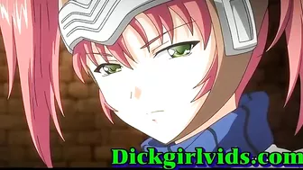 Hentai Shemale Threesome Gangbang with Anime Toons