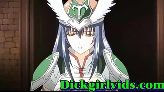 Hentai Shemale Threesome Gangbang with Anime Toons