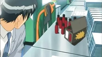 Japanese Anime with Big Boobs in Chains