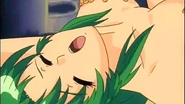 Japanese Anime with Big Boobs in Chains