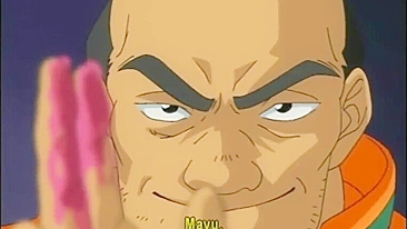 Japanese Anime with Big Boobs in Chains