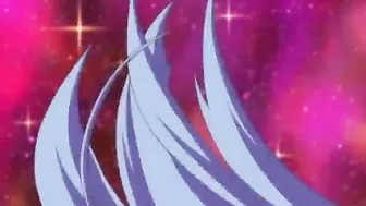 Big breast anime caught and poked by tentacles monster