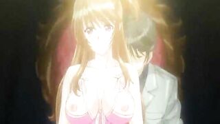 Japanese Anime Giant Boobs Milking Glass