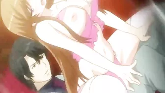 Japanese Anime Giant Boobs Milking Glass
