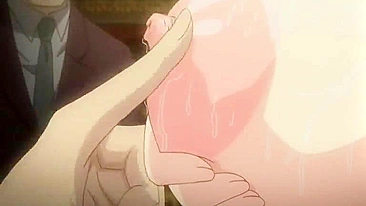 Japanese Anime Giant Boobs Milking Glass
