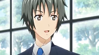 Busty Anime Coed Tittyfucking and Swallowing Cum - Exciting Hentai Scene!