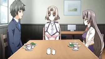 Busty Anime Coed Tittyfucking and Swallowing Cum - Exciting Hentai Scene!