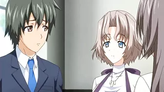 Busty Anime Coed Tittyfucking and Swallowing Cum - Exciting Hentai Scene!