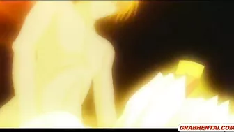 Cute Anime Gets Anal From Giant Monster's Cock in Tiny Ass