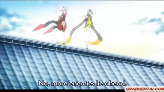 Cute Anime Gets Anal From Giant Monster's Cock in Tiny Ass