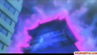 Cute Anime Gets Anal From Giant Monster's Cock in Tiny Ass