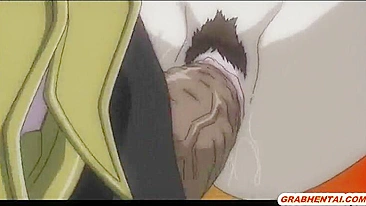 Cute Anime Gets Anal From Giant Monster's Cock in Tiny Ass