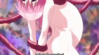 Anime Pregnant Cutie Gets Gangbanged by Tentacles