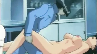 Virgin Bondage Hentai Fucked Hard with Oral Sex