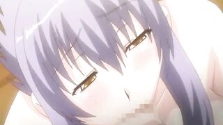 Anime Office Girl Sixty Nine Style Oral Sex and Dildoed