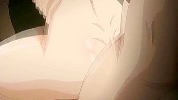Busty Anime Threesome Fucked and Facial Cummed