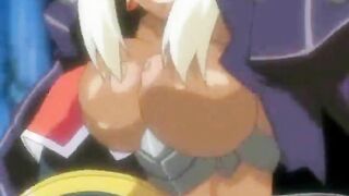 Anime Shemale Threesome Orgy Cumming with Toon Hentai