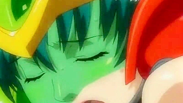 Anime Shemale Threesome Orgy Cumming with Toon Hentai