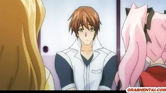 Anime Threesome Luck - Guy Gets Lucky with Hot Anime Girls Anime Threesome Luck - Guy Gets Lucky with Hot Anime Girls