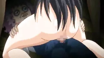 Busty Anime Coed Gangbang Cum Orgy