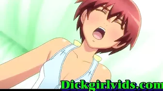 Hentai Shemale Fucks Bareback in Hot Anime Scene