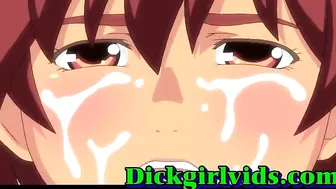 Hentai Shemale Fucks Bareback in Hot Anime Scene