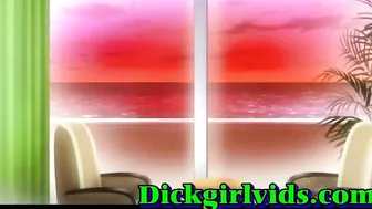 Hentai Shemale Fucks Bareback in Hot Anime Scene