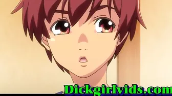 Hentai Shemale Fucks Bareback in Hot Anime Scene