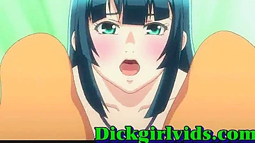 Hentai Shemale Fucks Bareback in Hot Anime Scene
