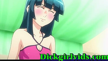 Hentai Shemale Fucks Bareback in Hot Anime Scene