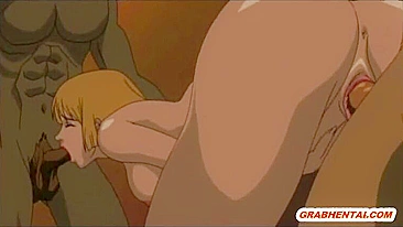 Anime Wet Pussy Fucked by Ghetto - Sexy and Messy
