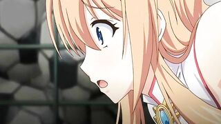 Bound Busty Anime Coed Sucks Big Cock