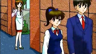 Busty MILF Threesome Fucked