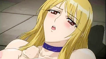 Hentai Shemale Masturbates in Captivity, Anime Toon