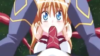 Pregnant Anime Gets Drilled by Tentacle Monster - A Hentai Fantasy