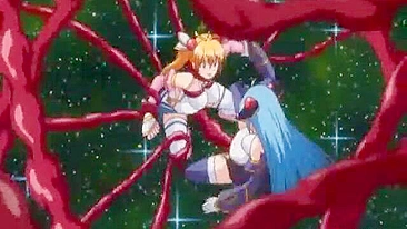 Pregnant Anime Gets Drilled by Tentacle Monster - A Hentai Fantasy