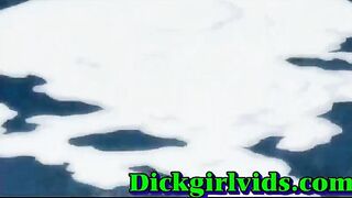 Big Busty Anime Shemale Lady Hot Juicy Fucked in Hentai Toon