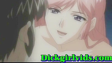 Big Busty Anime Shemale Lady Hot Juicy Fucked in Hentai Toon