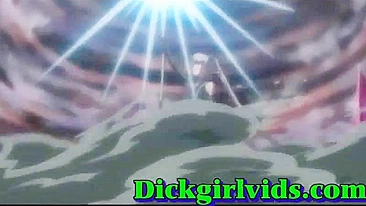 Big Busty Anime Shemale Lady Hot Juicy Fucked in Hentai Toon