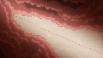 Japanese Anime Handjob with Giant Boobs and Cumshot