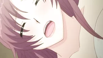 Japanese Anime Handjob with Giant Boobs and Cumshot