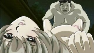 Japanese Anime Girl Gets Hard Fucked by Big Dick