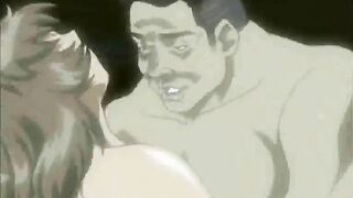Japanese Anime Girl Gets Hard Fucked by Big Dick
