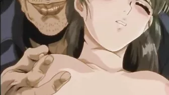 Tied-up Anime Gets Squeezed Titties