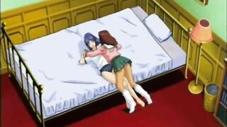 Finger-Licking Good - Coed Anime Gets Fingered Her Pussy