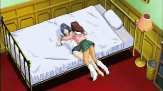 Finger-Licking Good - Coed Anime Gets Fingered Her Pussy