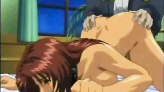 Finger-Licking Good - Coed Anime Gets Fingered Her Pussy