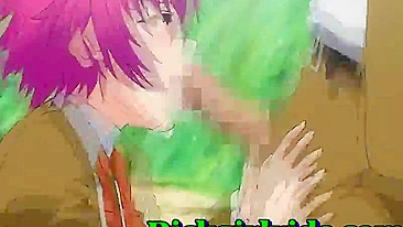 Uniformed Shemale Girl's Hardcore Sex Fun in Anime, Toon, and Hentai